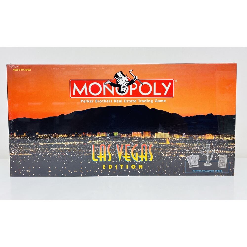 Monopoly Las Vegas Edition 1997 New Sealed